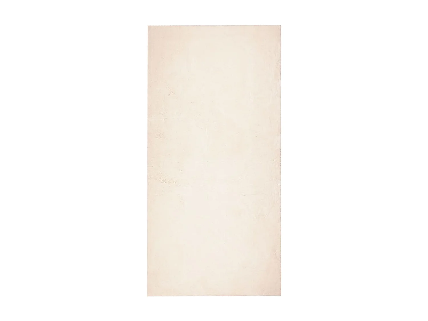 Tapis HUARTE à poils courts doux et lavable beige 100x200