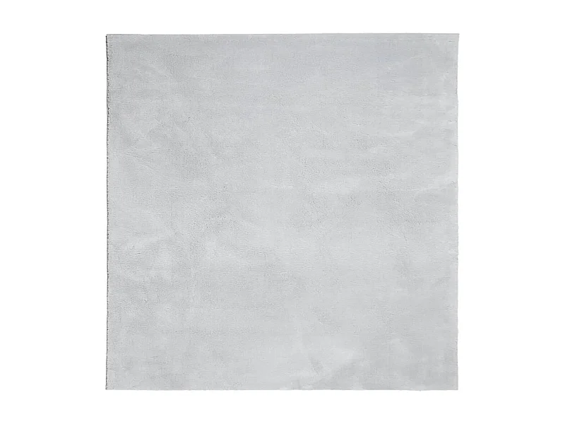Tapis HUARTE à poils courts doux et lavable gris 240x240