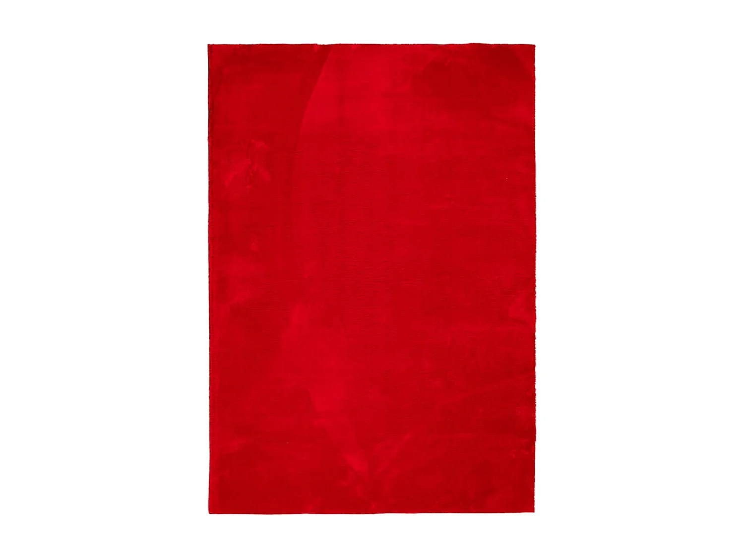 Tapis HUARTE à poils courts doux et lavable rouge 120x170