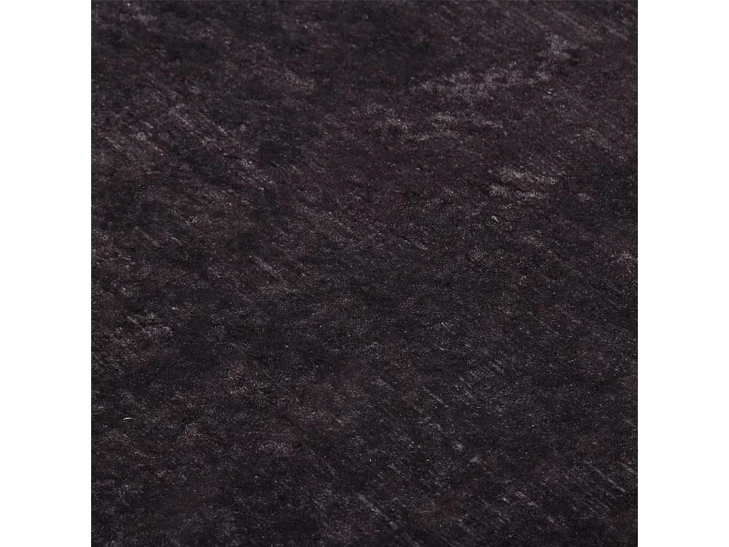 Tapis lavable antidérapant 190x300 Noir et doré
