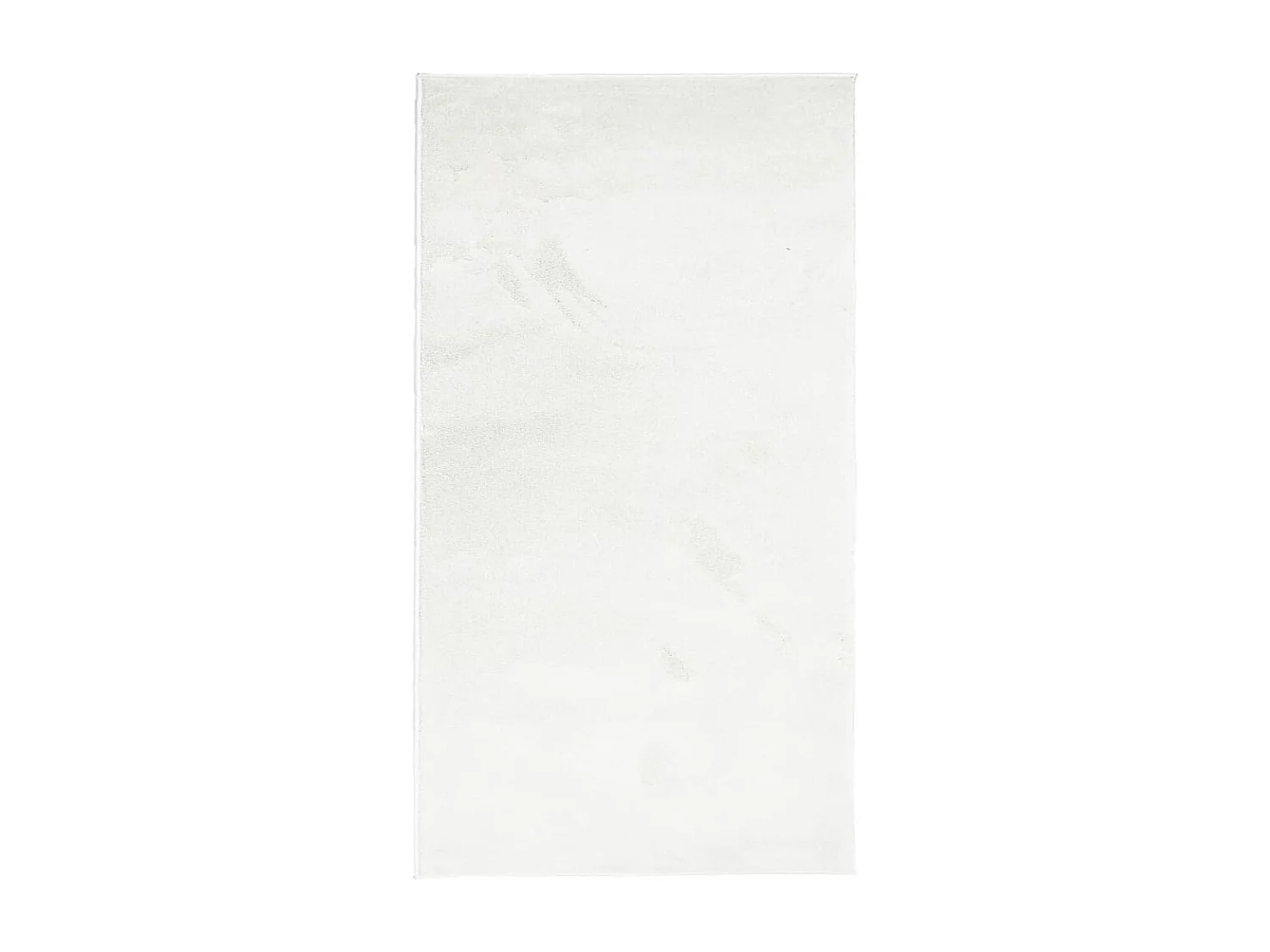 Tapis OVIEDO à poils courts crème 60x110