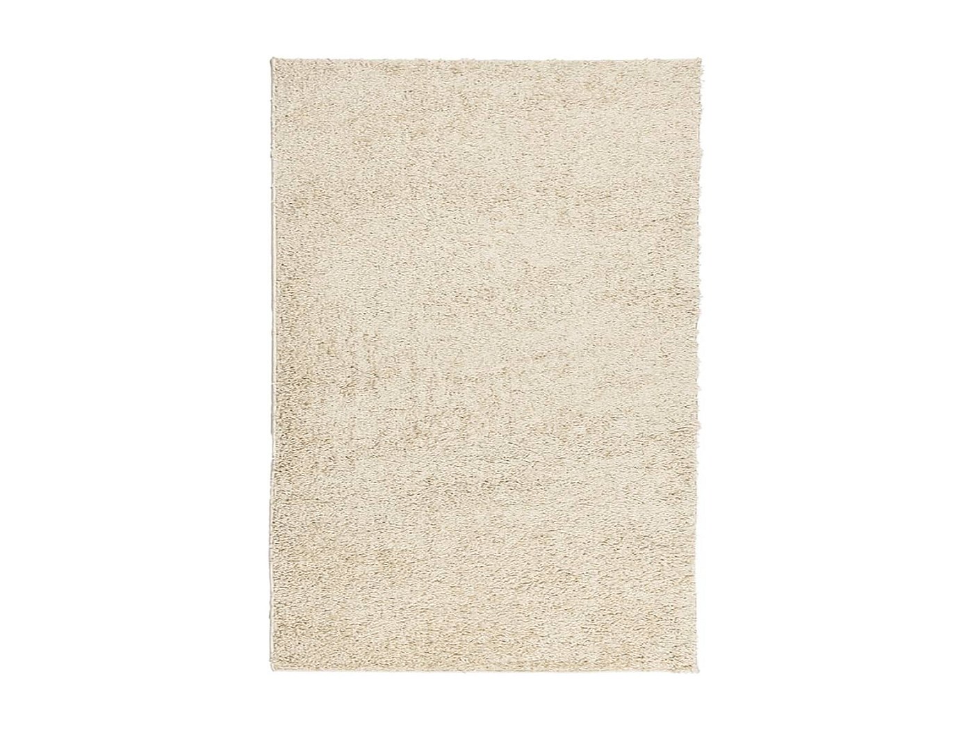 Tapis Shaggy Long Poils NAVARRA Rose Poudré 200x200 Cm - Polyester Doux Et Antidérapant - Pour Salon, Chambre, Bureau