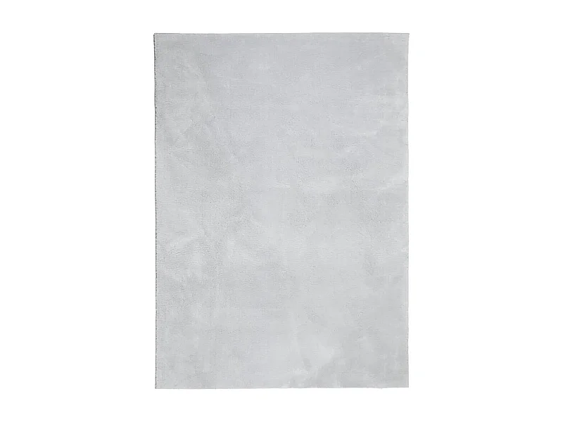 Tapis HUARTE à poils courts doux et lavable gris 200x280