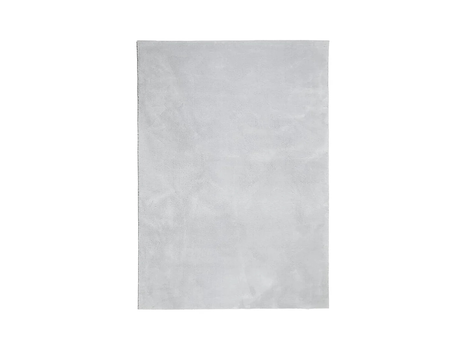 Tapis HUARTE à poils courts doux et lavable gris 200x280