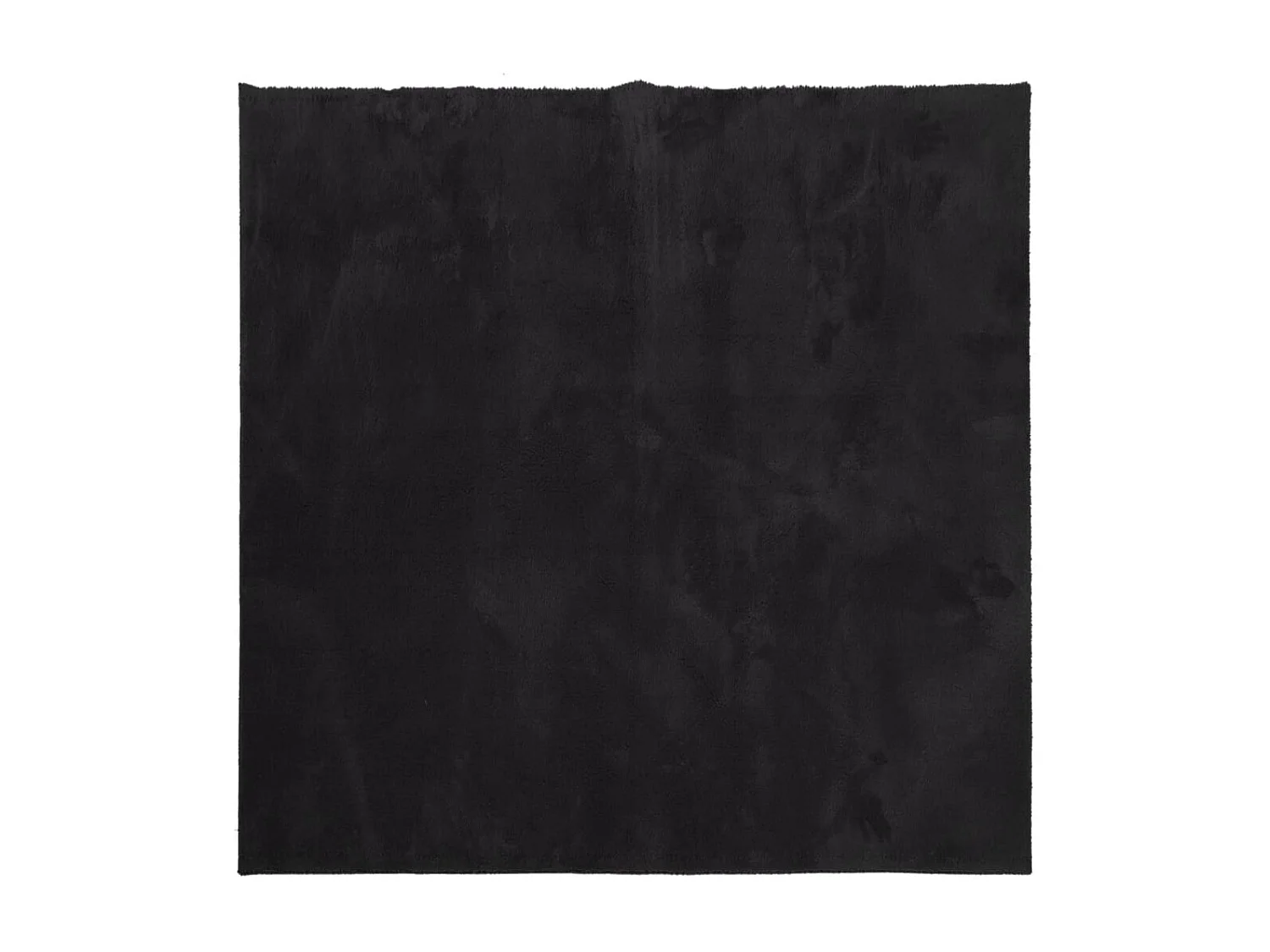 Tapis HUARTE à poils courts doux et lavable noir 240x240