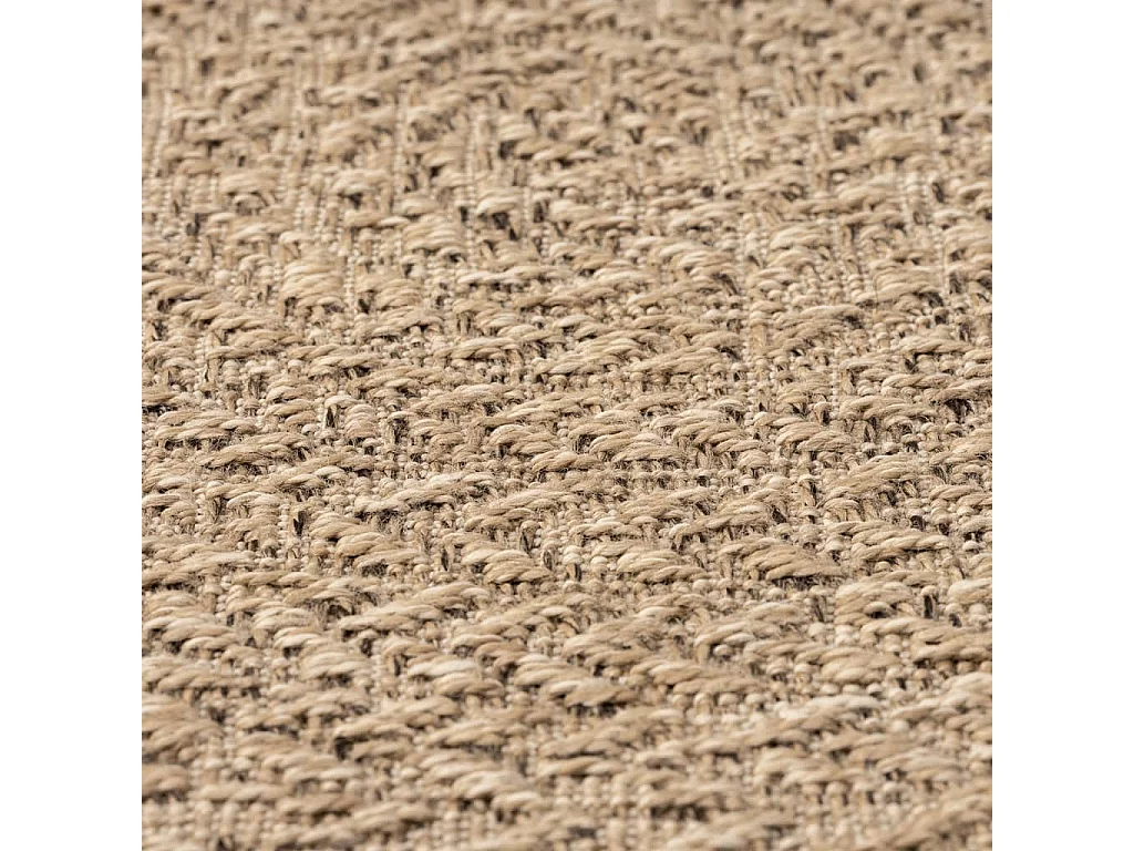 Tapis 90cm aspect jute intérieur et extérieur