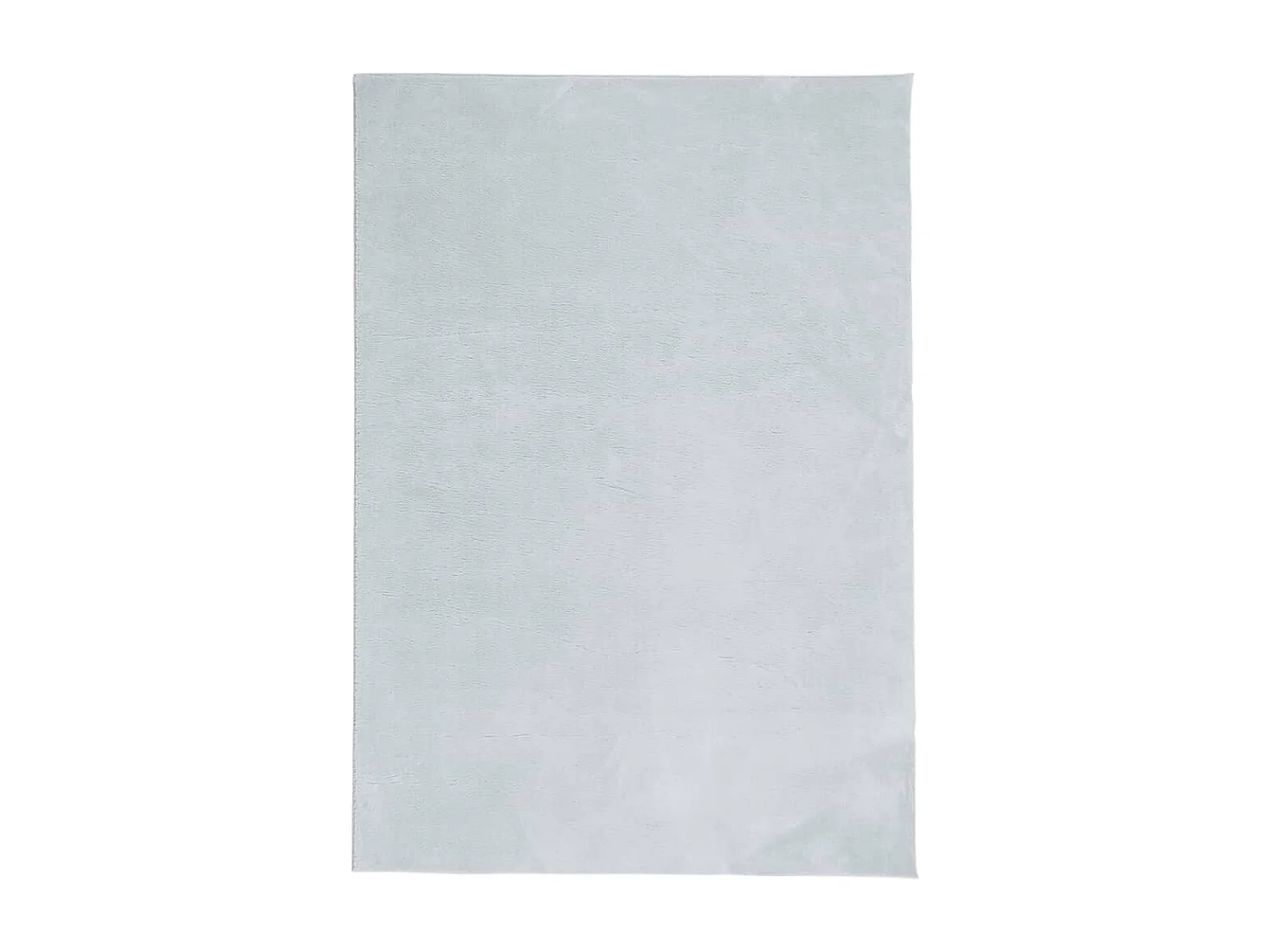 Tapis HUARTE à poils courts doux et lavable bleu 140x200