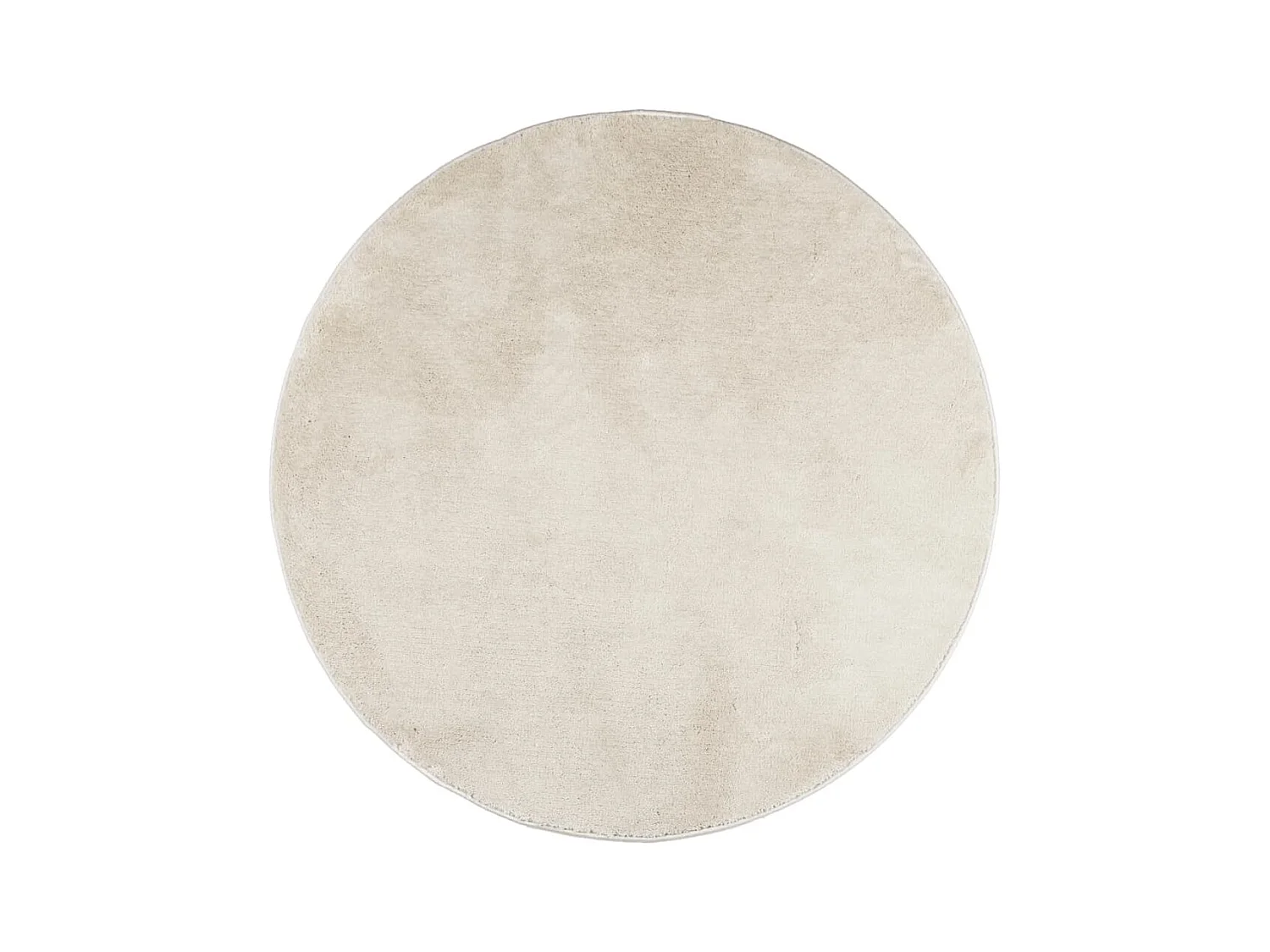 Tapis OVIEDO à poils courts beige Ø 200cm
