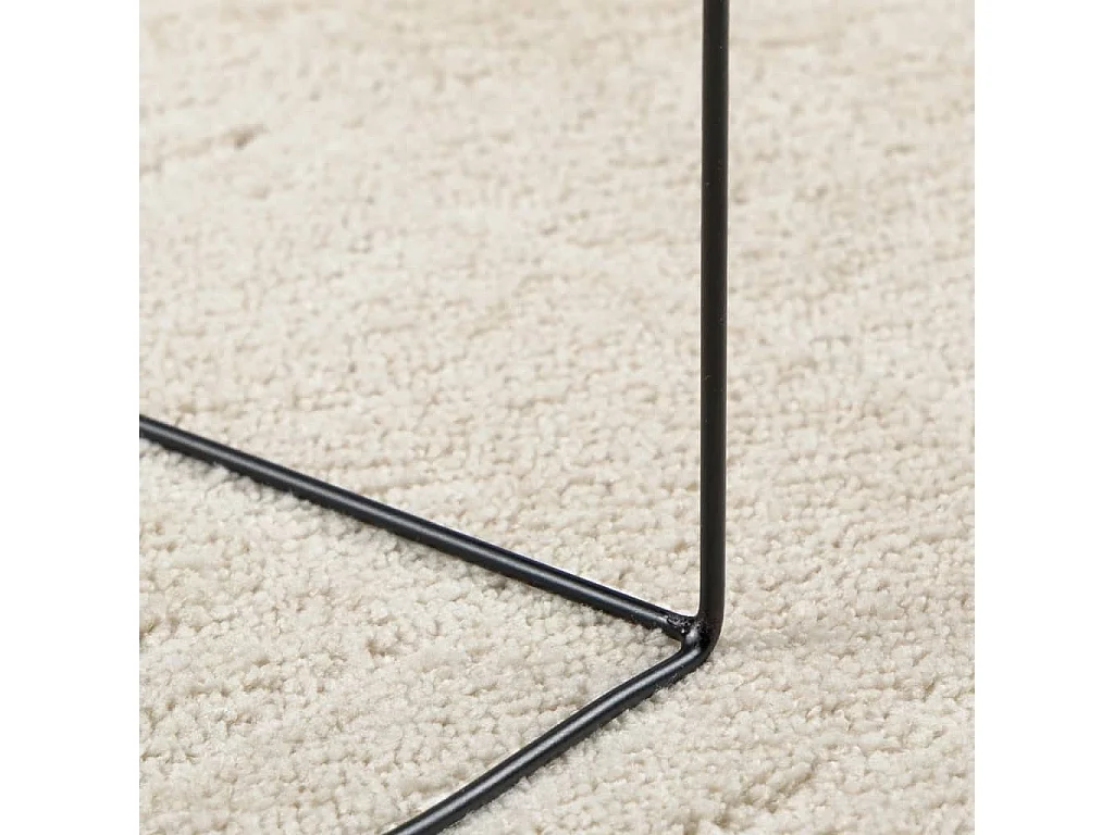 Tapis OVIEDO à poils courts beige Ø 200cm