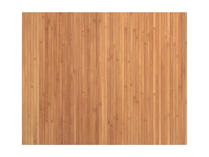 Tapis rectangulaire naturel 80x100 bambou