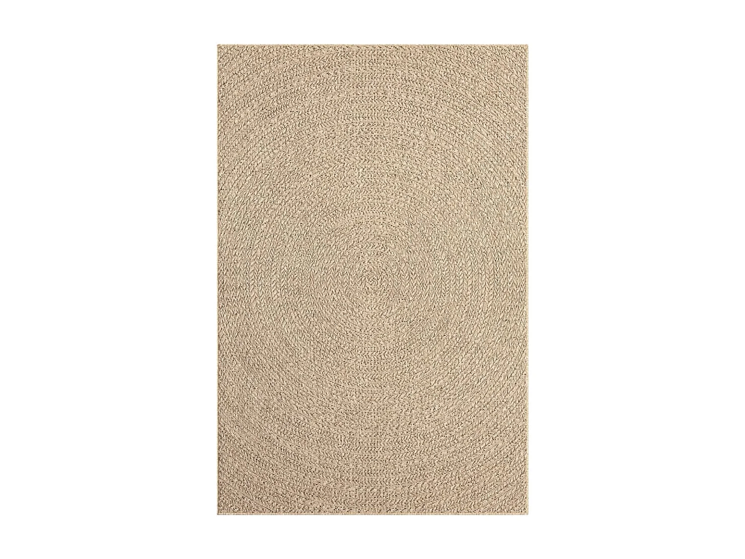 Tapis 140x200 aspect jute intérieur et extérieur