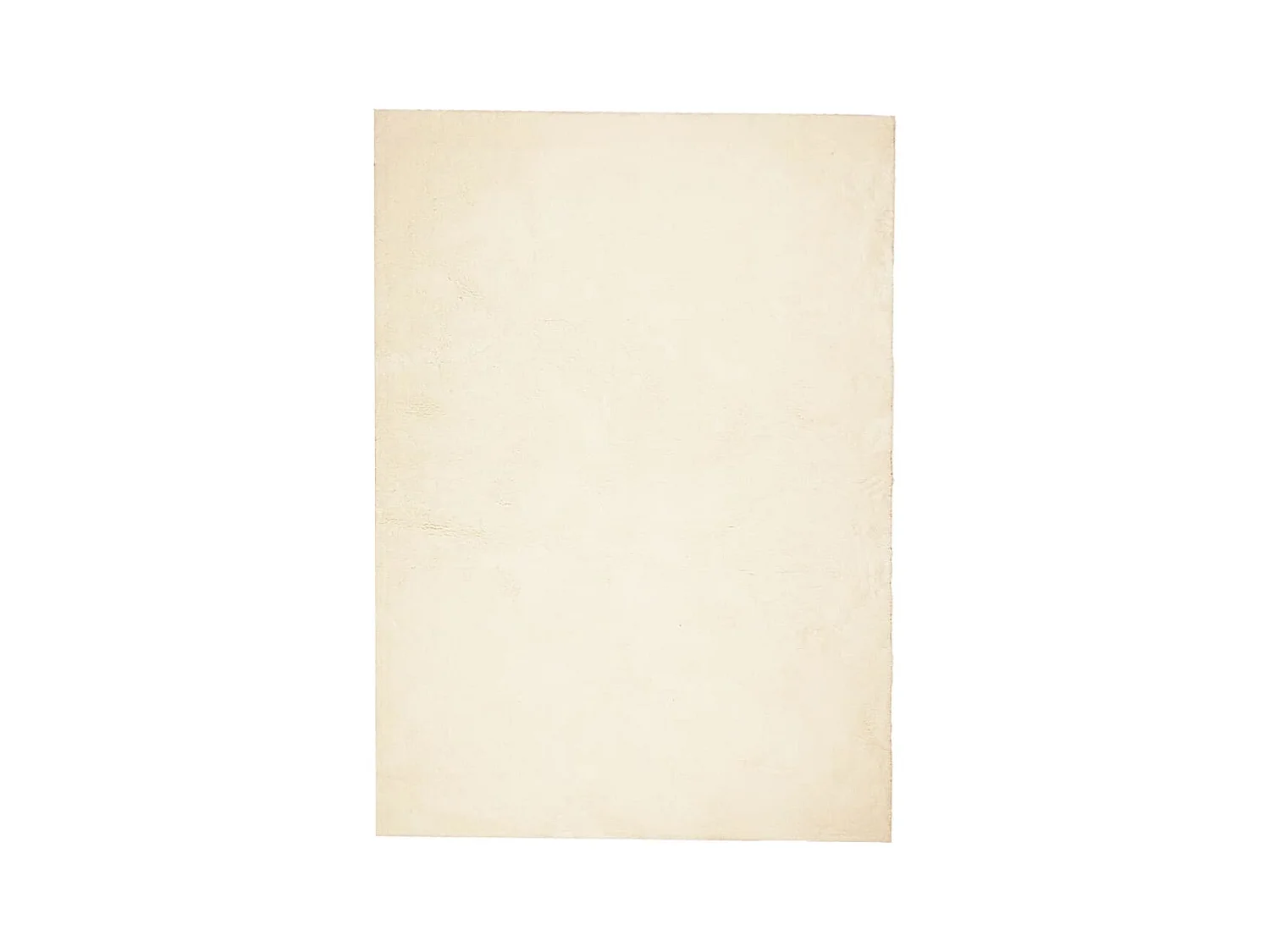Tapis HUARTE à poils courts doux et lavable crème 240x340