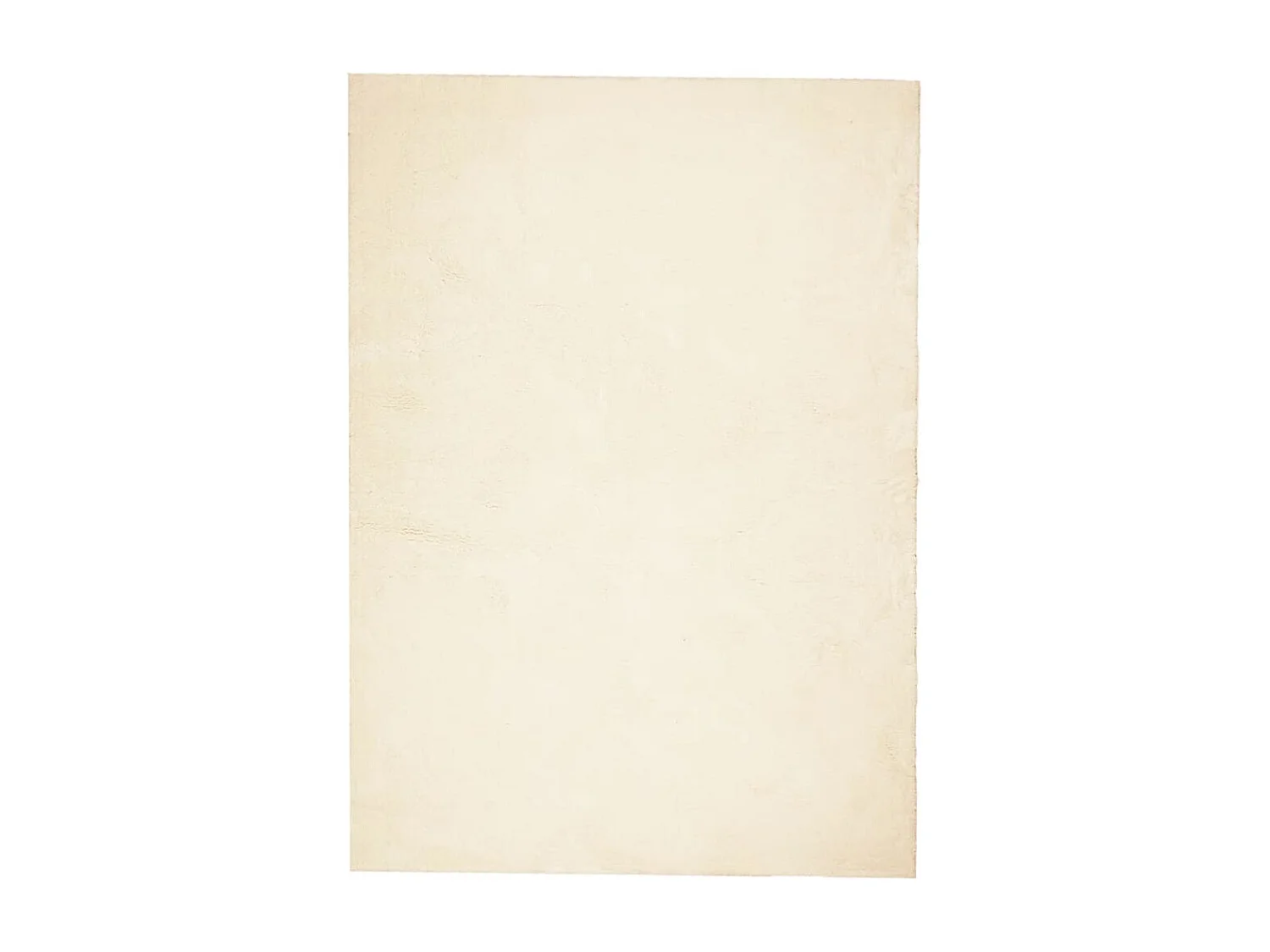 Vloerkleed HUARTE laagpolig zacht wasbaar 240x340 cm crème