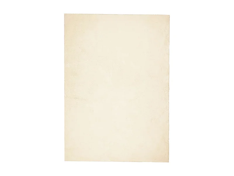 Tapis HUARTE à poils courts doux et lavable crème 240x340