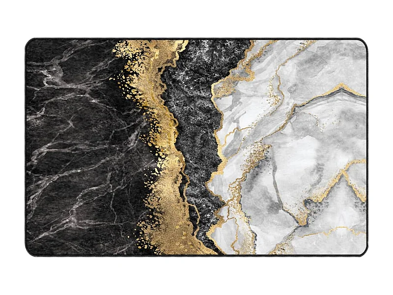 Tapis lavable multicolore 190x300 antidérapant