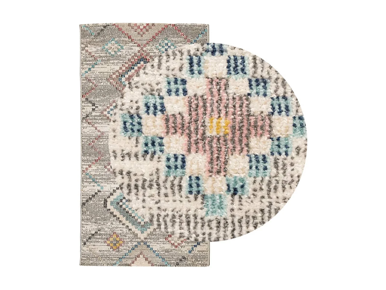 Tapis ARBIZU intérieur extérieur design vintage 80x150