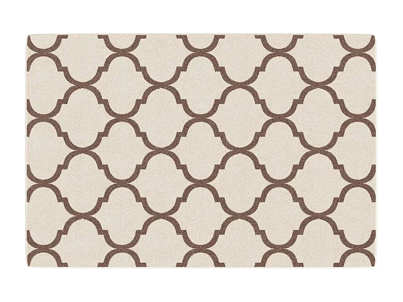 Tapis intérieur extérieur à poils courts 120x180 antidérapant