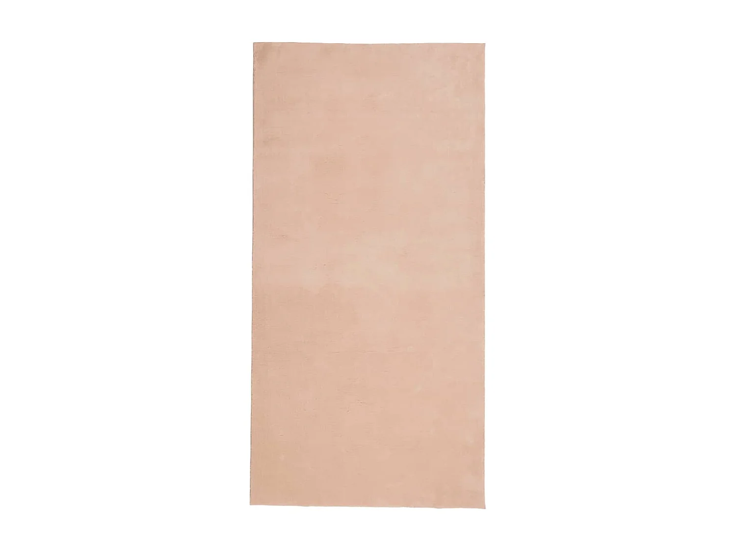 Tapis HUARTE à poils courts doux lavable rouge clair 100x200