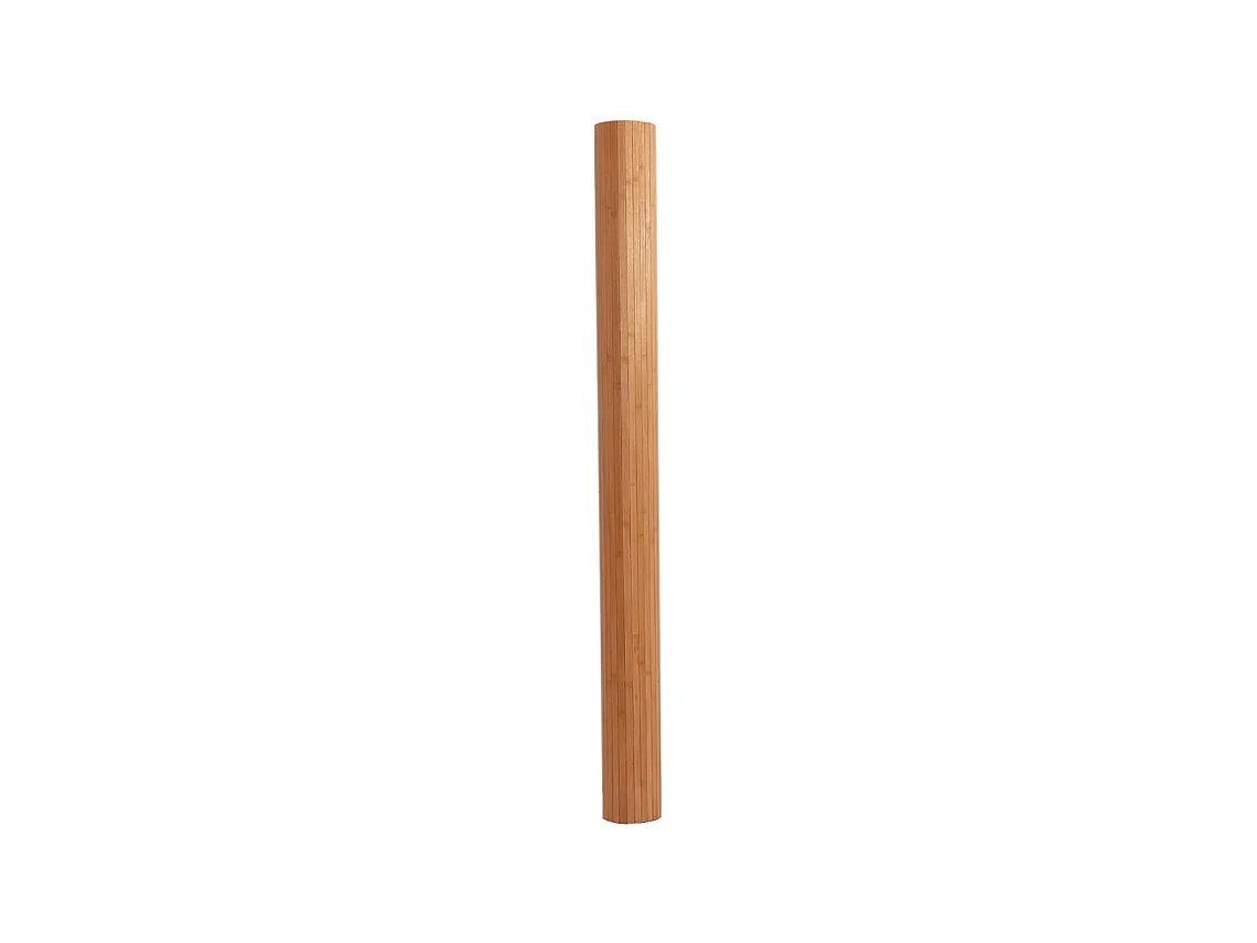 Tapis rectangulaire naturel 80x200 bambou
