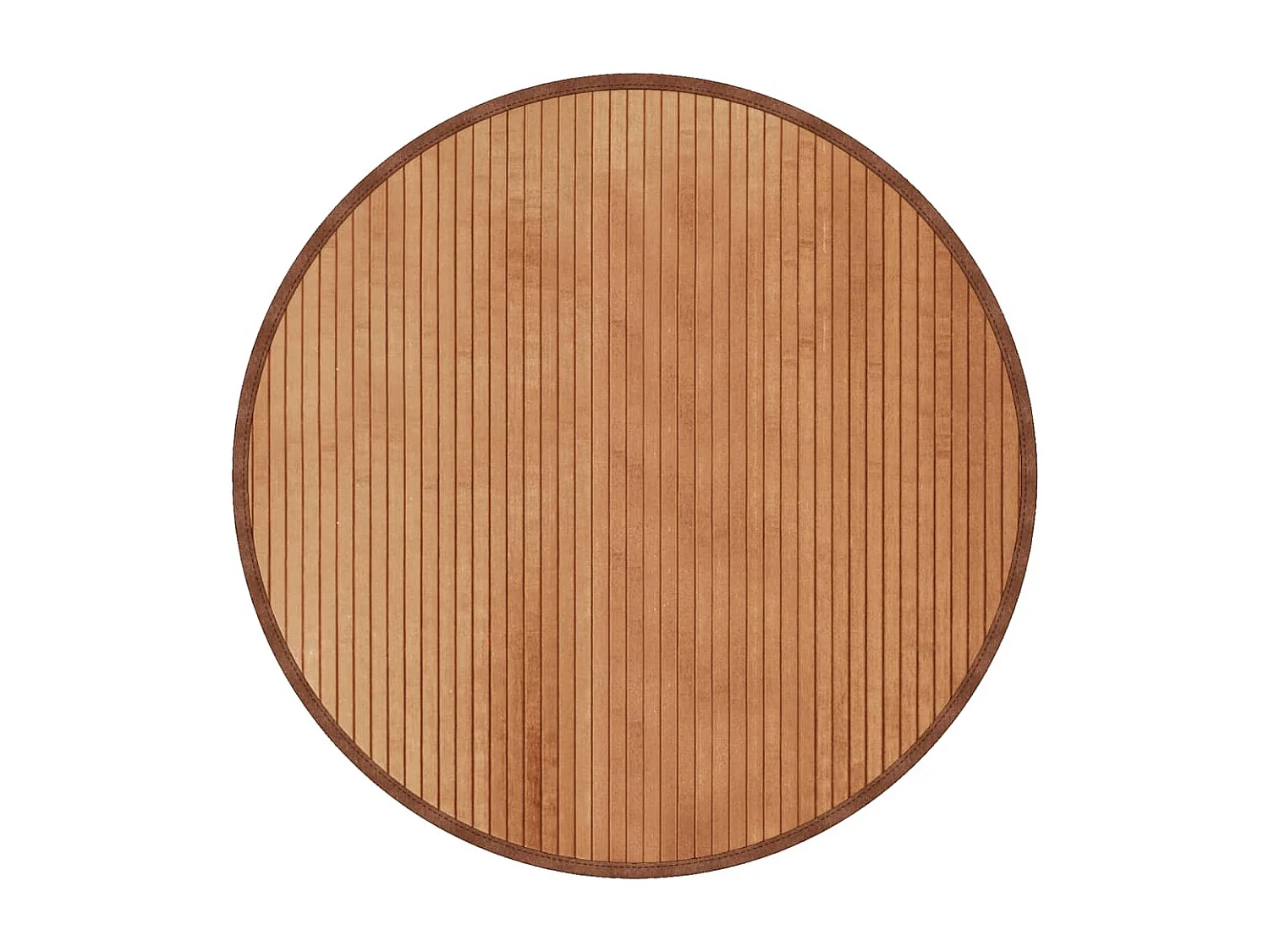 Tapis rond naturel 80cm bambou