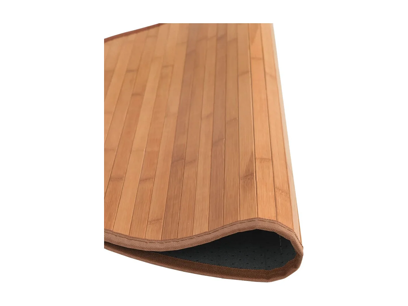 Tapis rond naturel 80cm bambou