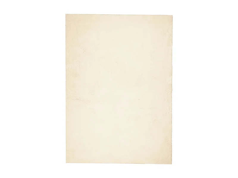 Tapis HUARTE à poils courts doux et lavable crème 200x280