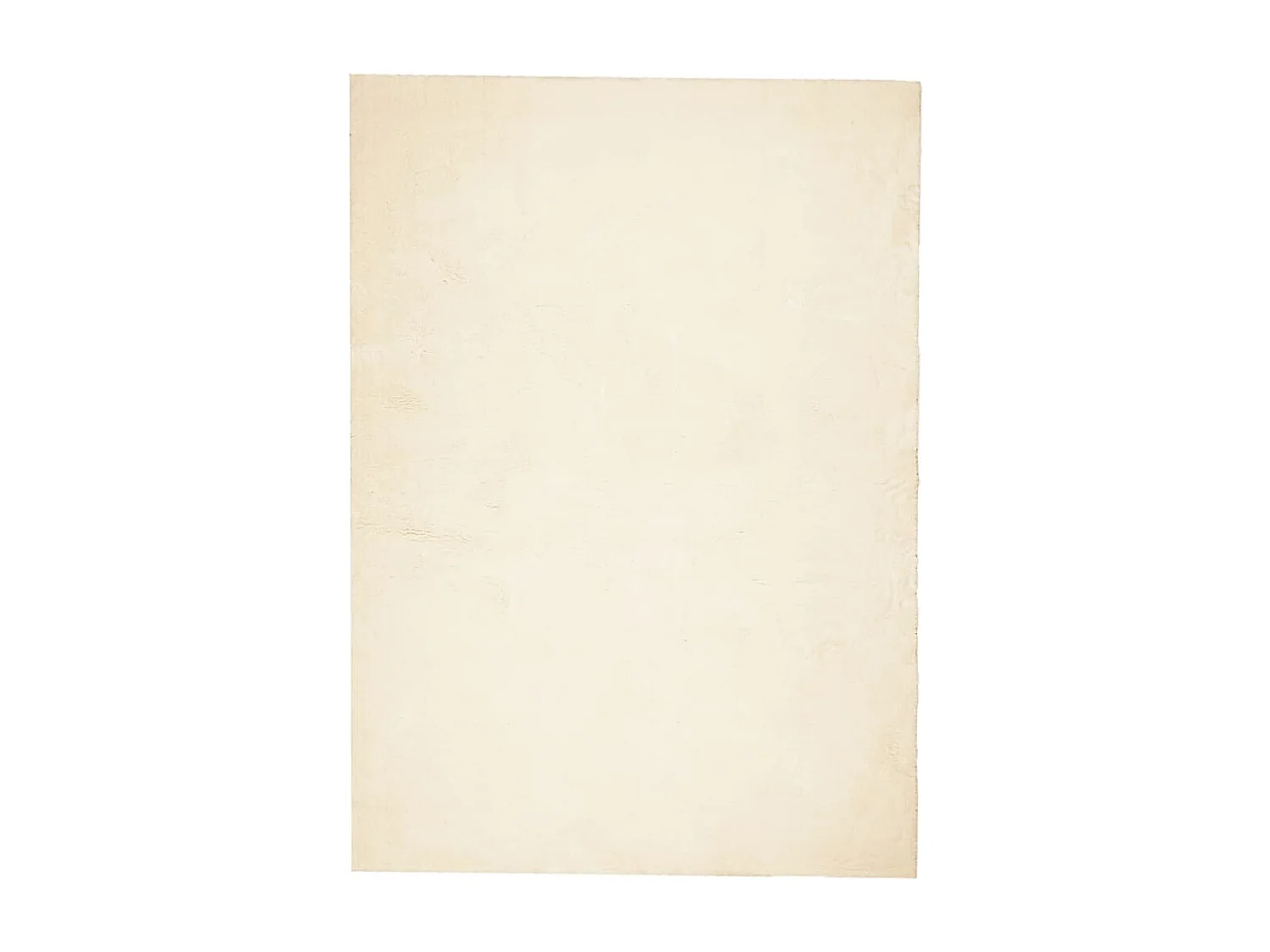 Tapis HUARTE à poils courts doux et lavable crème 200x280