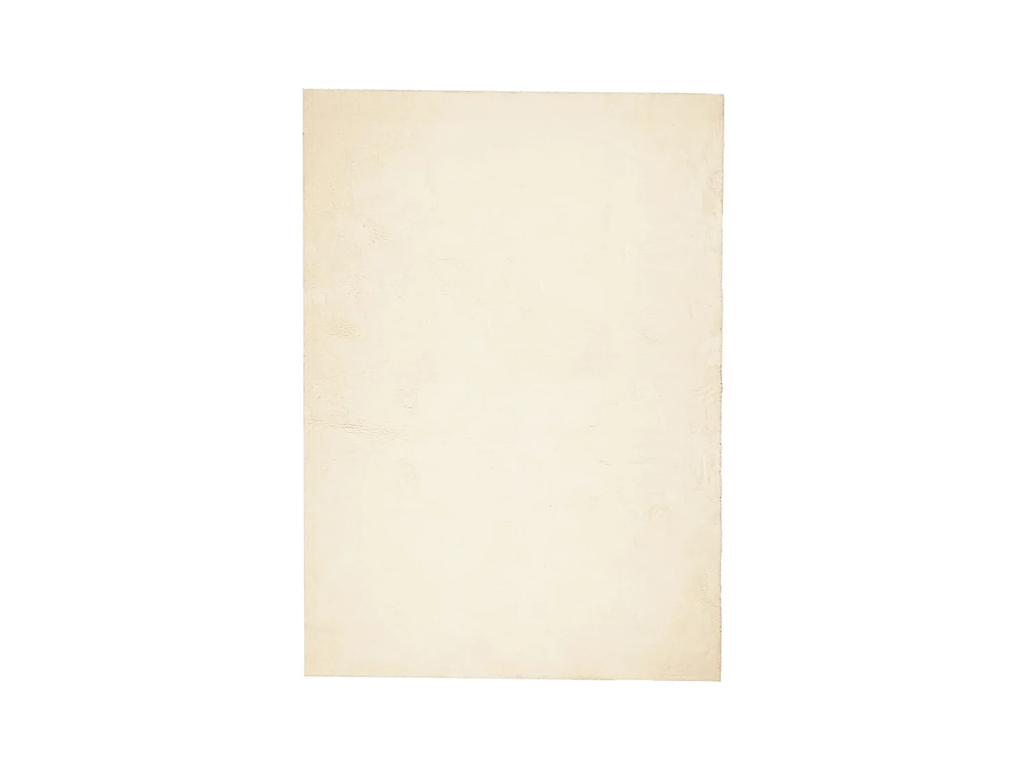 Tapis HUARTE à poils courts doux et lavable crème 200x280