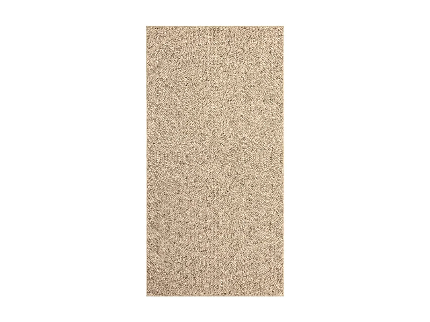Tapis 80x150 aspect jute intérieur et extérieur