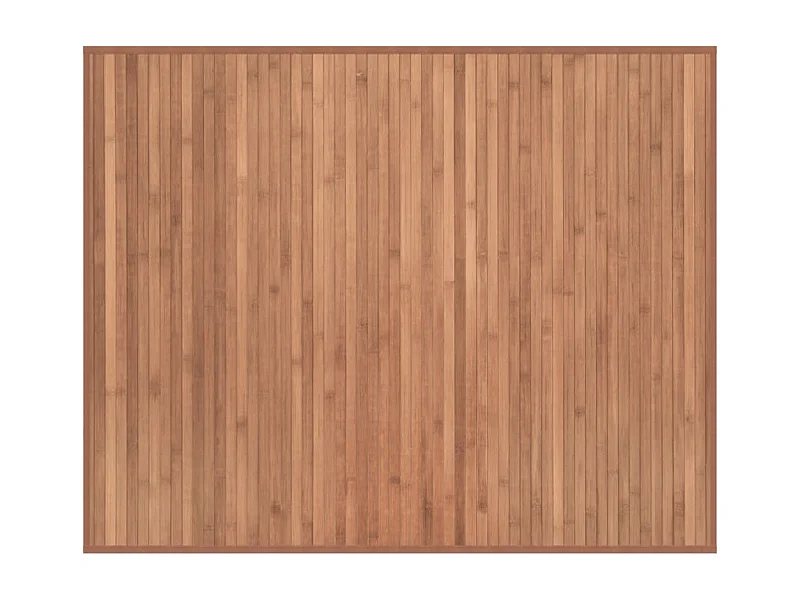 Tapis rectangulaire naturel 80x100 bambou