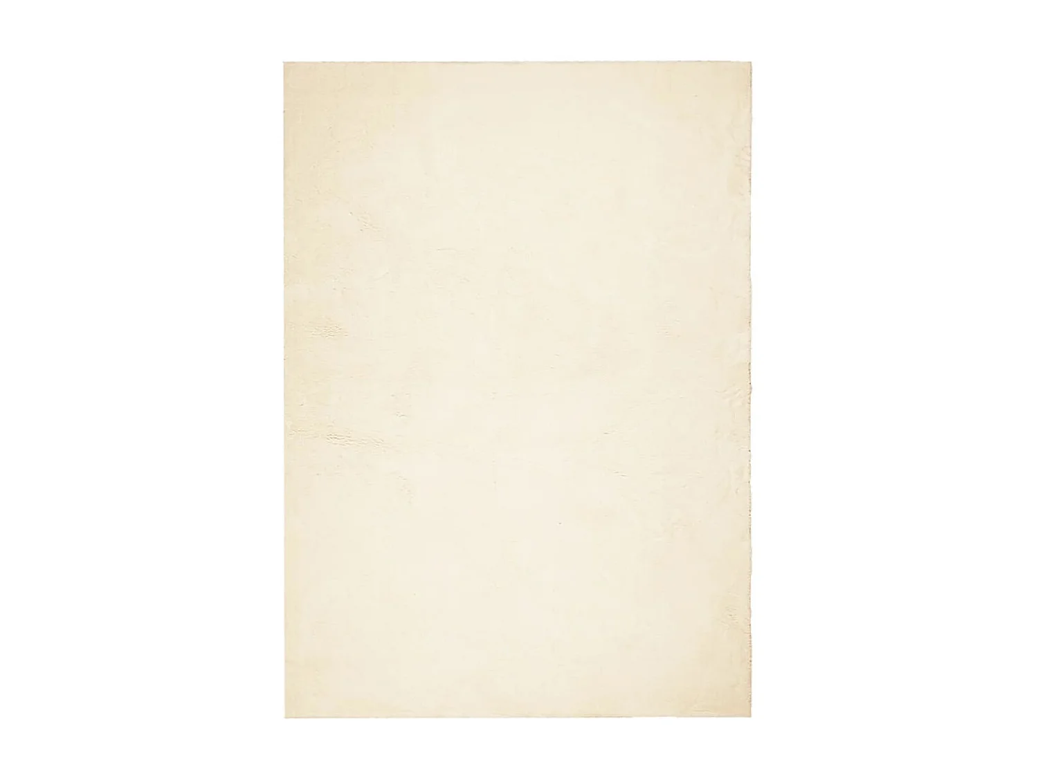 Tapis HUARTE à poils courts doux et lavable crème 120x170