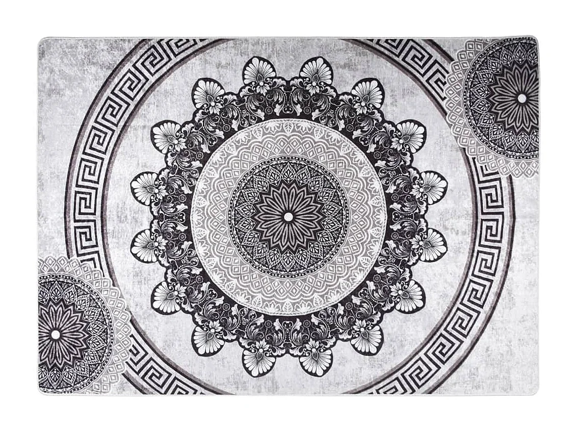 Tapis lavable multicolore 150x230 antidérapant