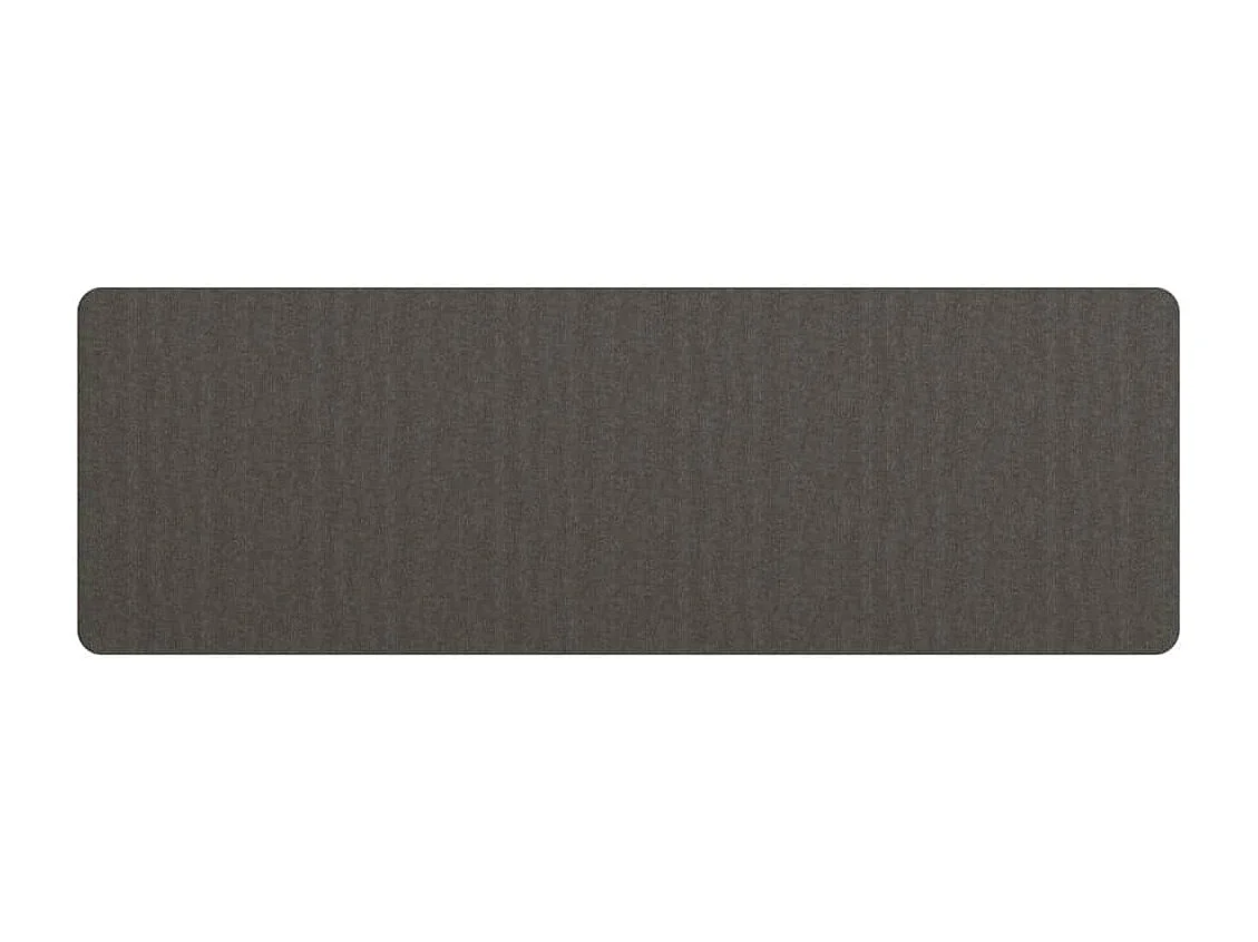 Tapis de couloir anthracite 60x180