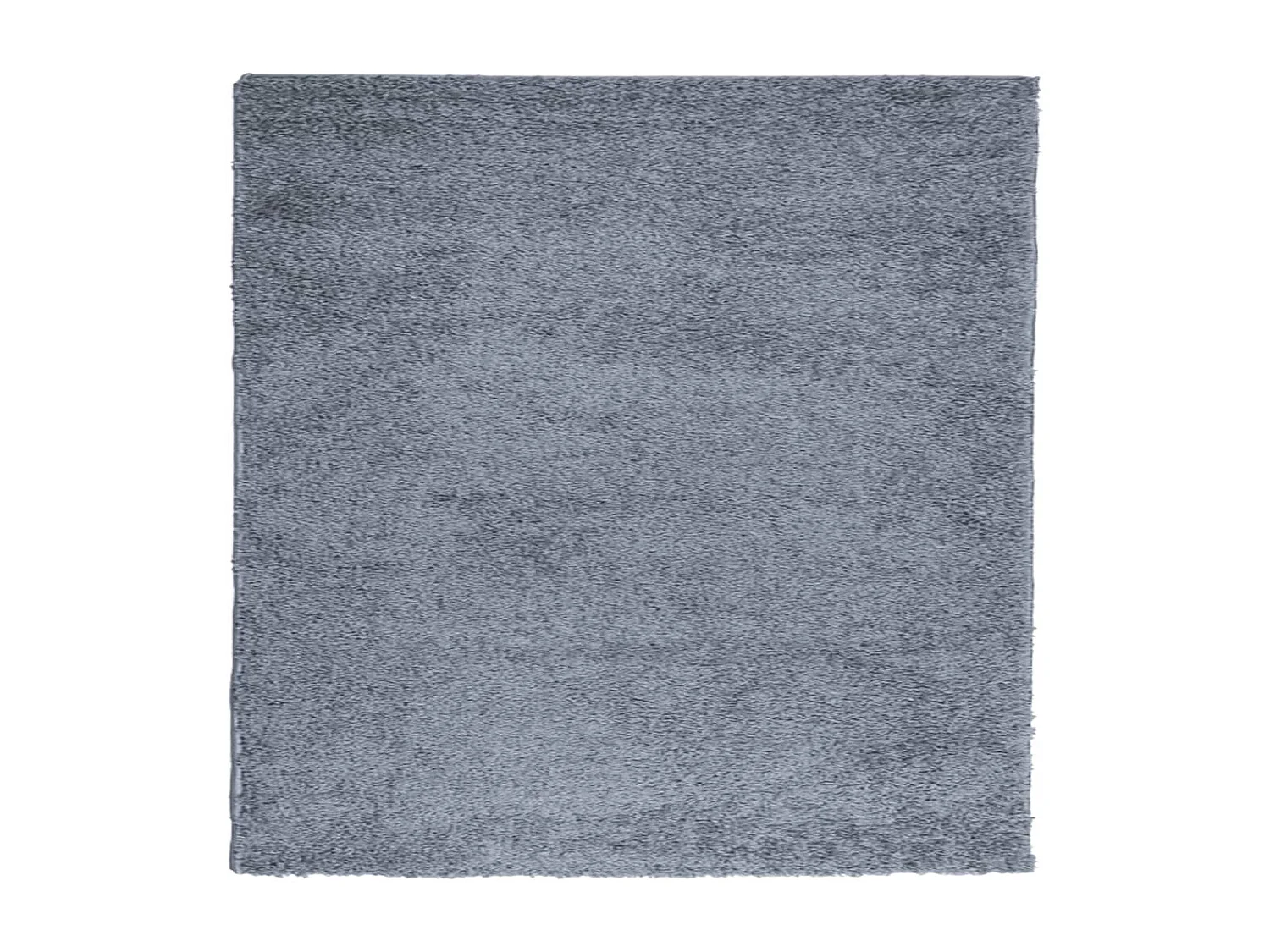 Tapis shaggy à poils longs moderne bleu 200x200