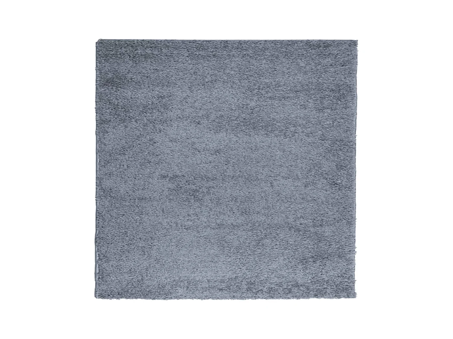 Tapis shaggy à poils longs moderne bleu 200x200