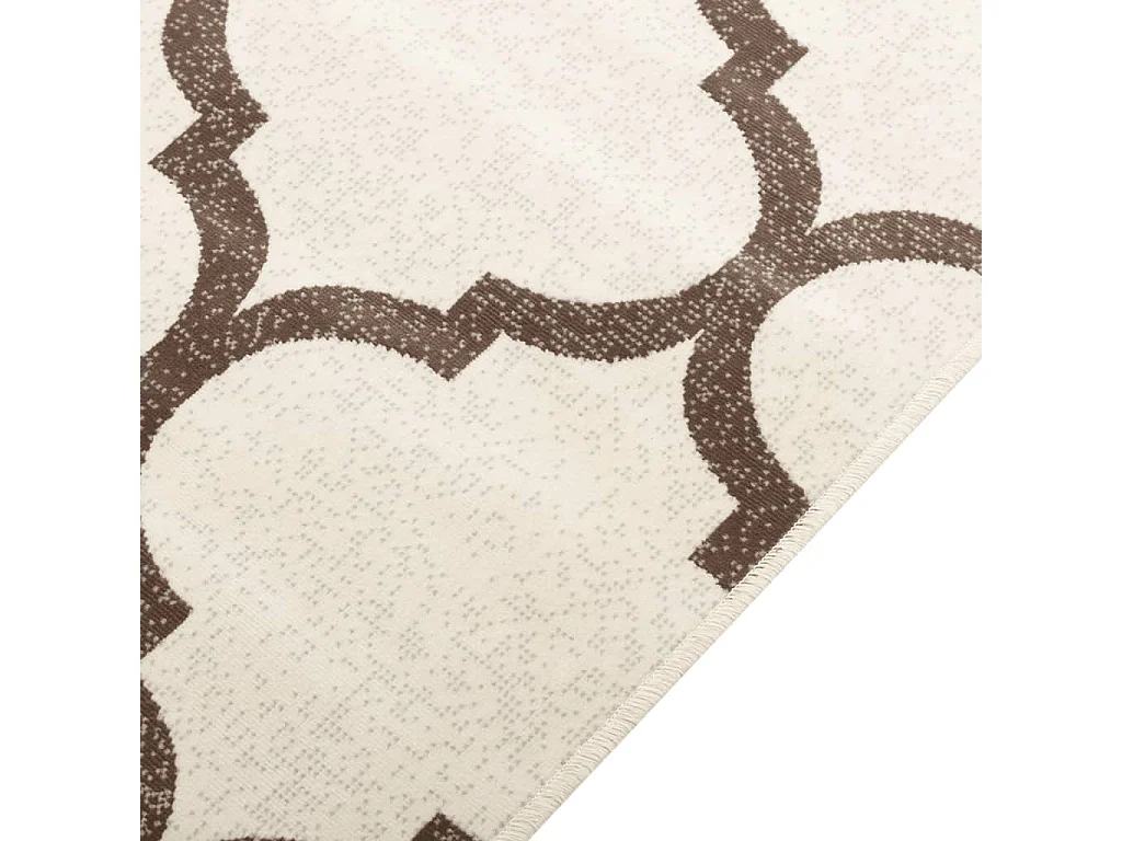 Tapis intérieur extérieur à poils courts 190x300 antidérapant