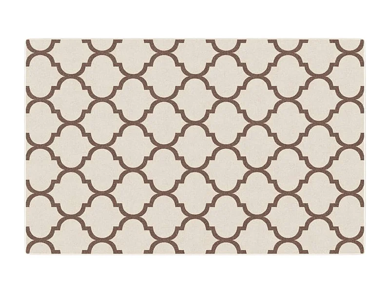 Tapis intérieur extérieur à poils courts 190x300 antidérapant