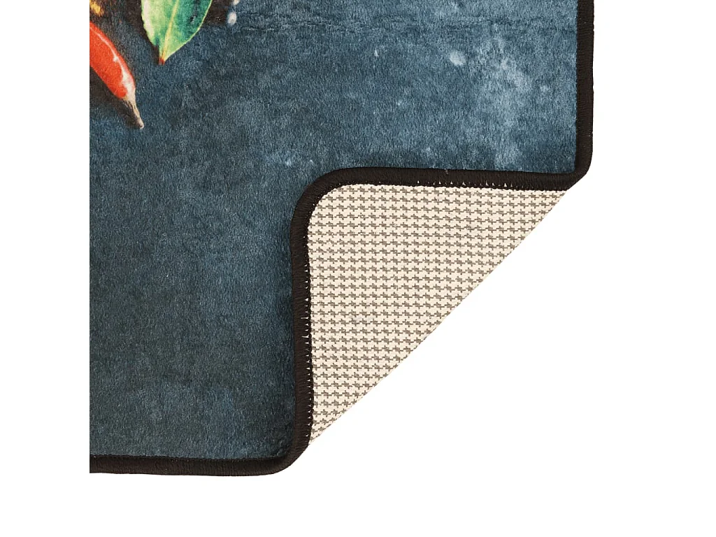 Tapis de cuisine multicolore 60x180 lavable antidérapant
