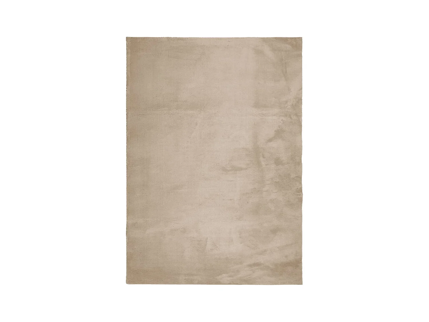 Tapis HUARTE à poils courts doux et lavable sable 200x280