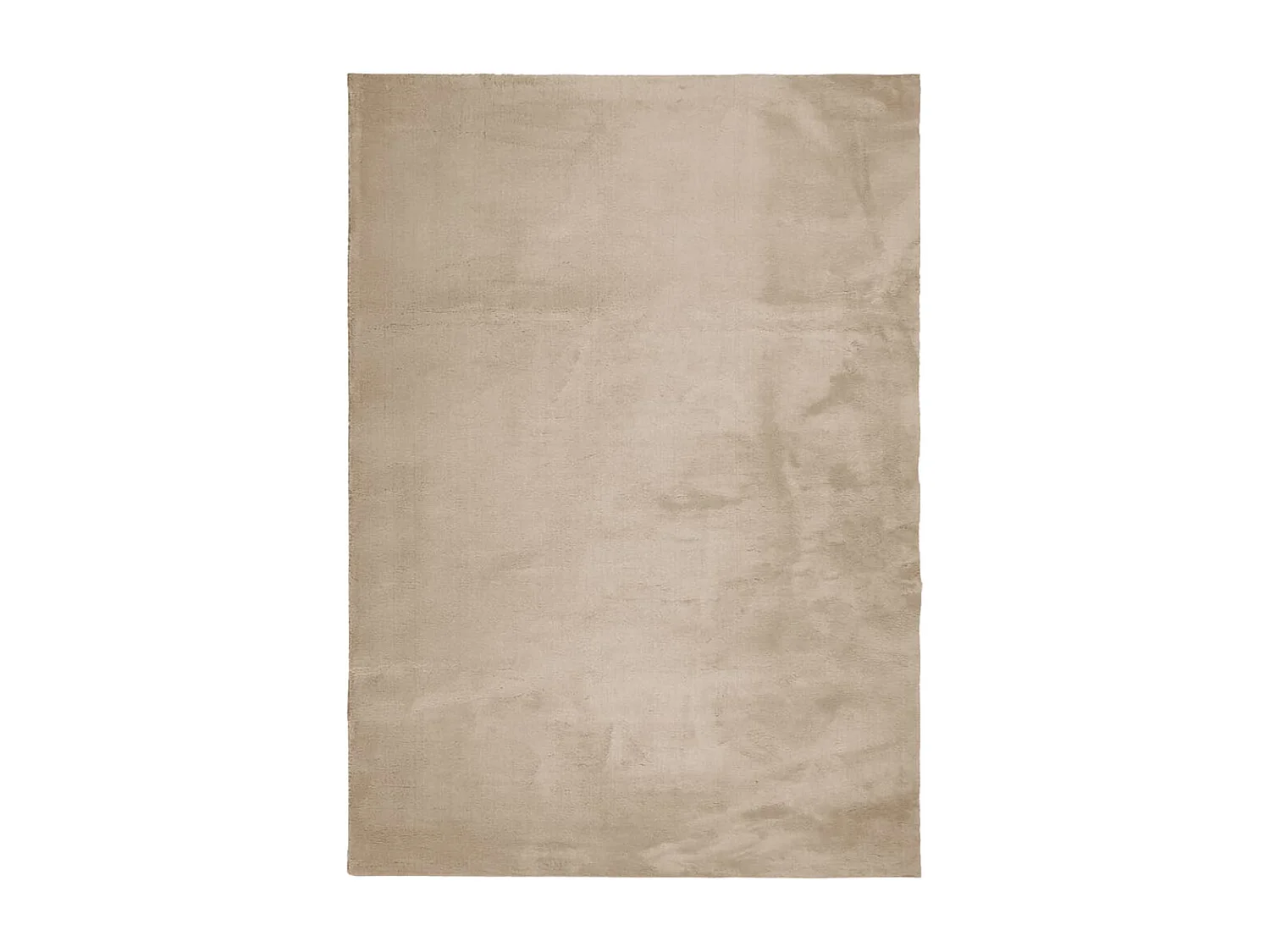 Tapis HUARTE à poils courts doux et lavable sable 200x280