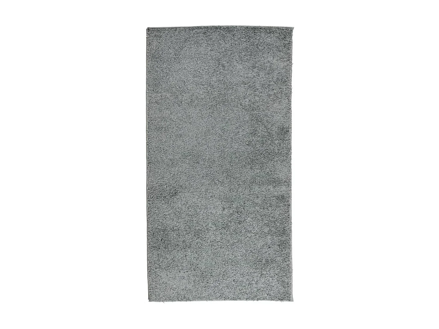 Tapis shaggy à poils longs moderne vert 80x150