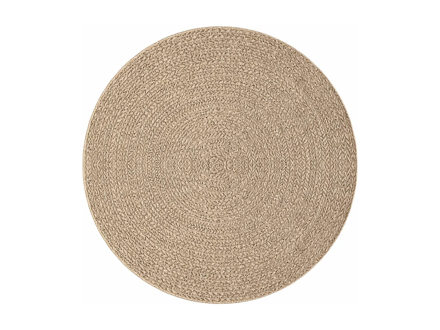 Tapis 160cm aspect jute intérieur et extérieur