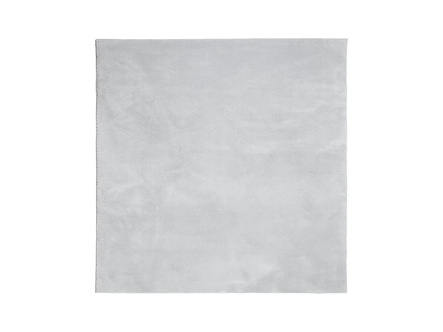 Tapis HUARTE à poils courts doux et lavable gris 200x200
