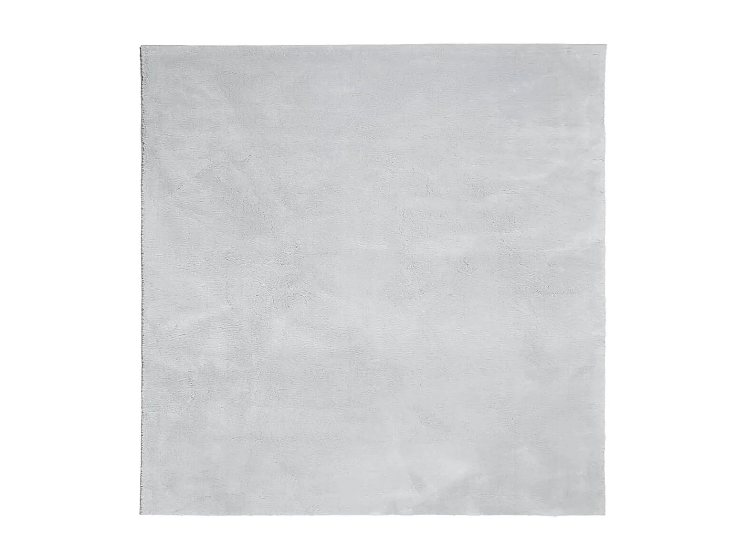 Tapis HUARTE à poils courts doux et lavable gris 200x200