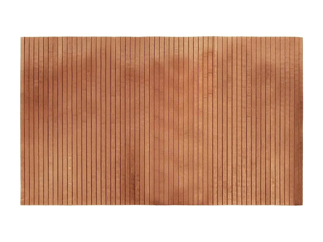 Tapis rectangulaire naturel 60x100 bambou