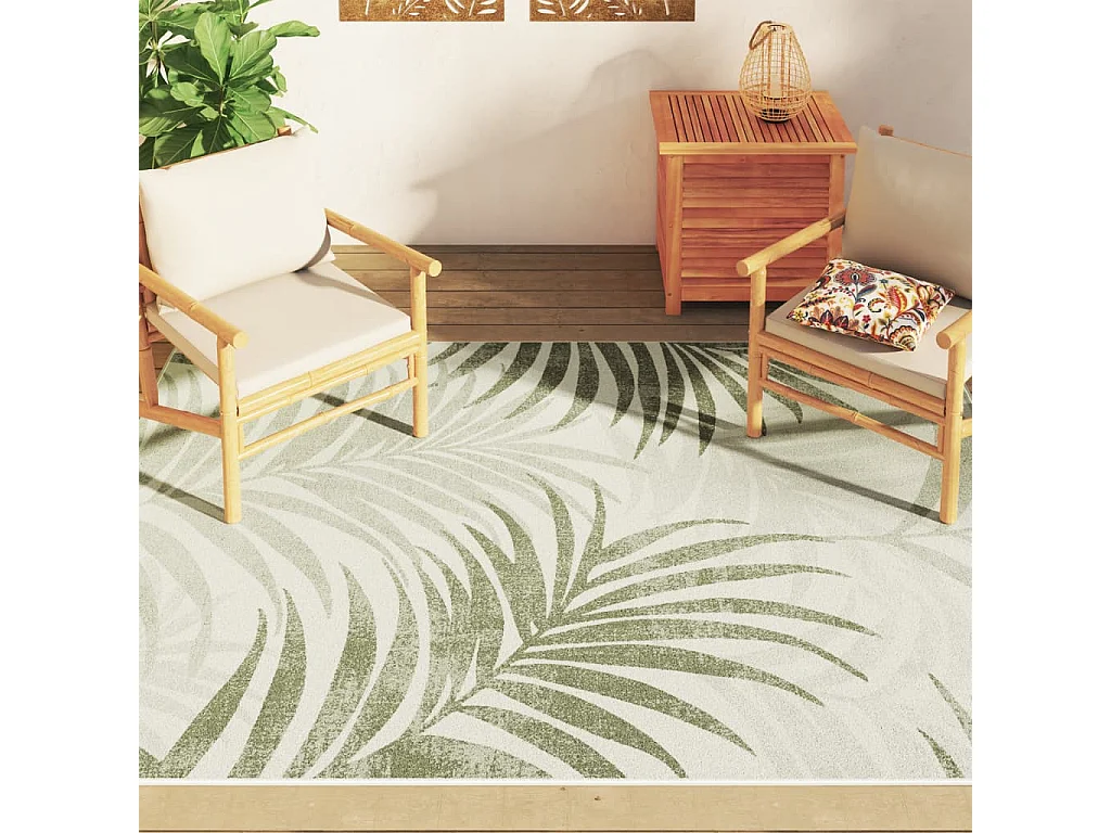 Tapis intérieur extérieur à poils courts 160x230 antidérapant