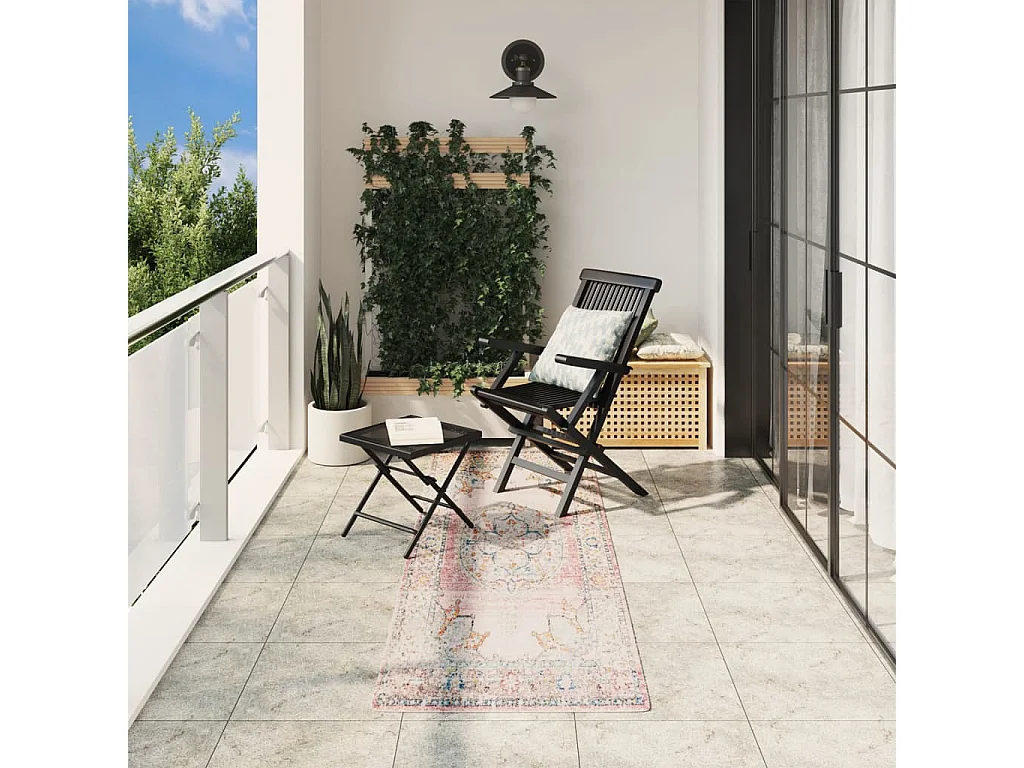 Tapis ARBIZU intérieur extérieur design vintage 80x250