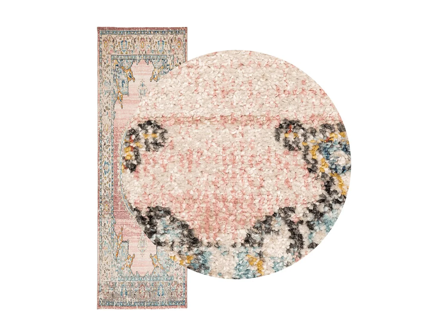 Tapis ARBIZU intérieur extérieur design vintage 80x250