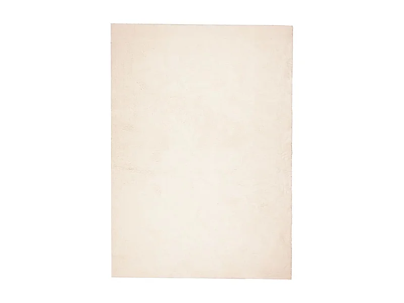 Tapis HUARTE à poils courts doux et lavable beige 240x340