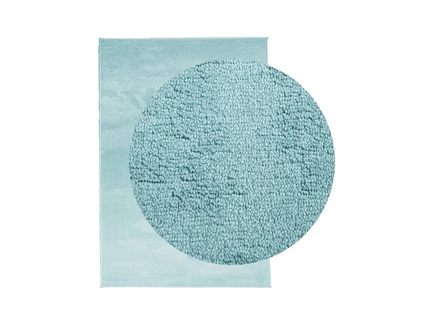 Tapis OVIEDO à poils courts vert 120x170
